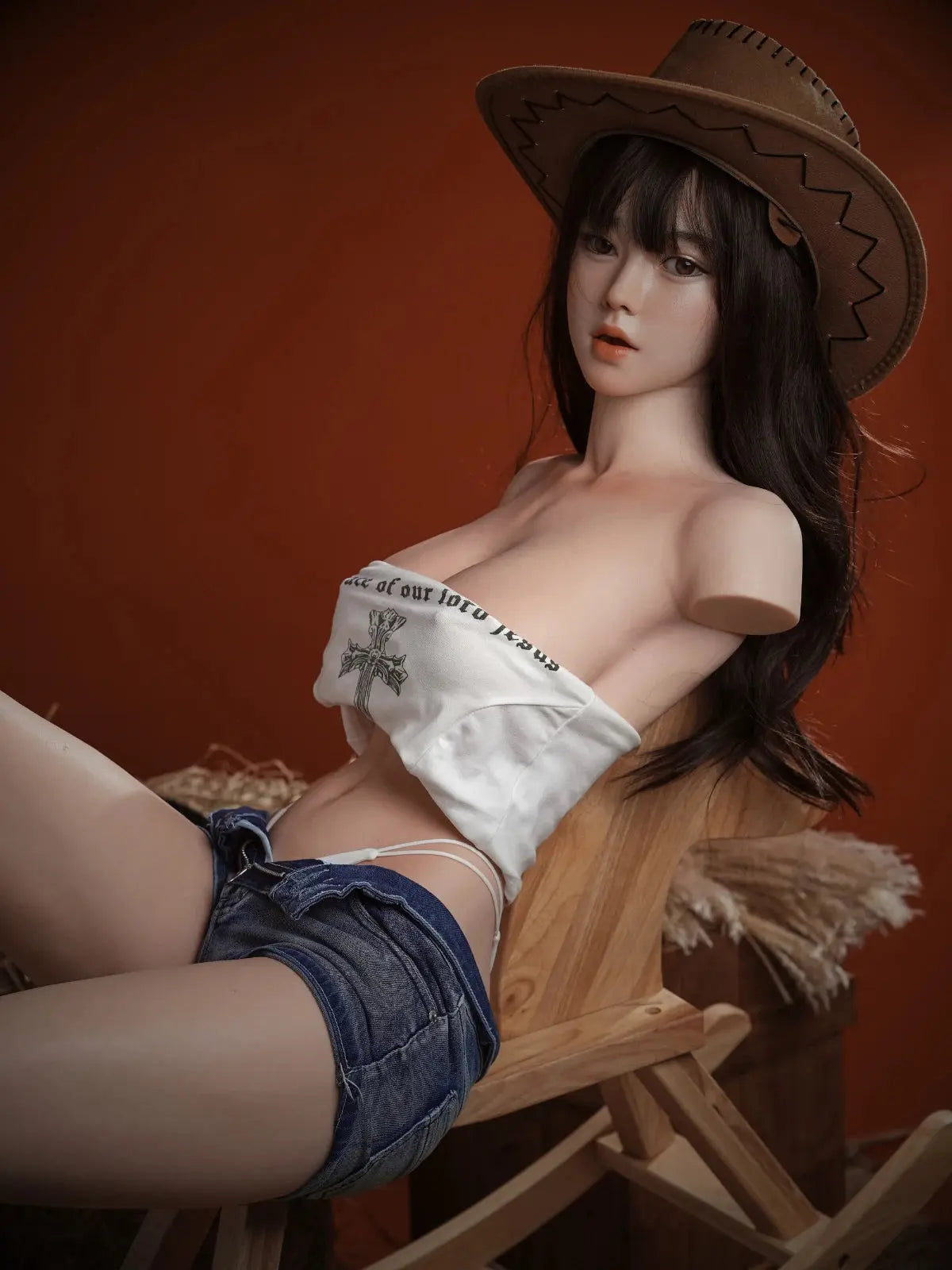 Image of Sex Doll Nora:29.5KG Silicone F-Cup Cowgirl Sex Torso MRLDOLL
